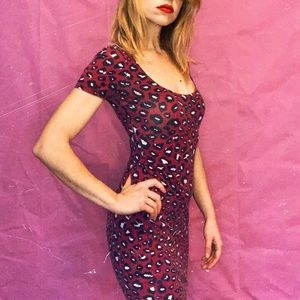 Bodycon Leopard Print Dress